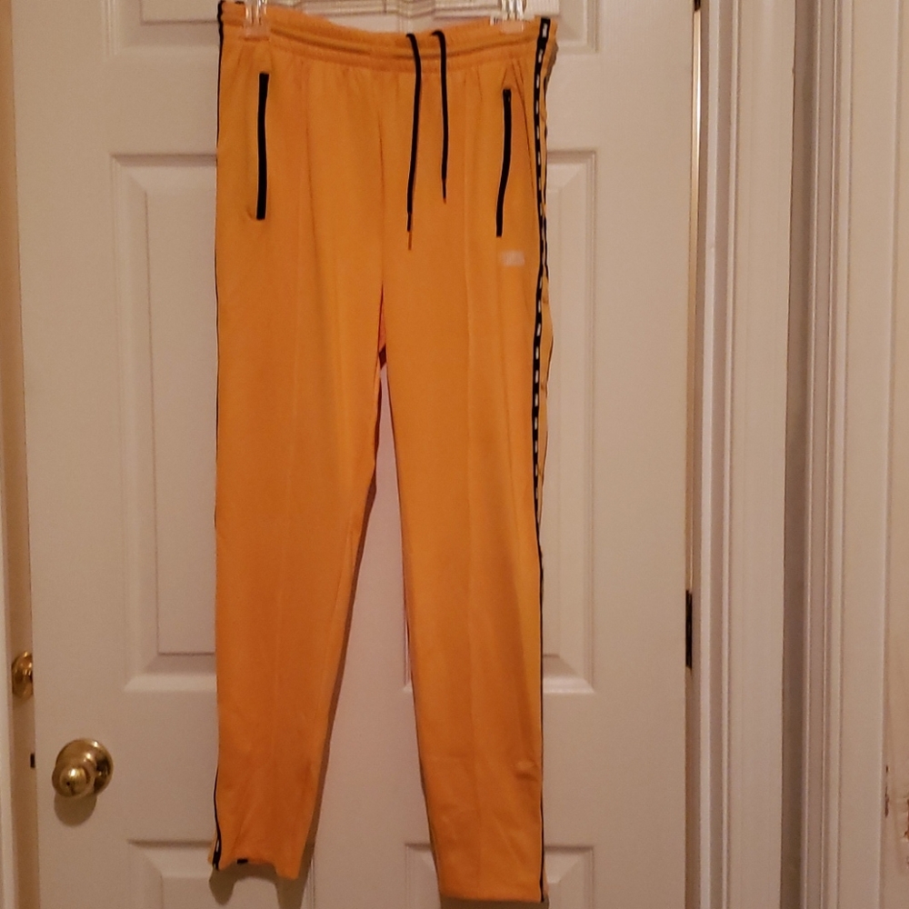 NWT PINK VICTORIA'S SECRET SKINNY TRACK PANTS